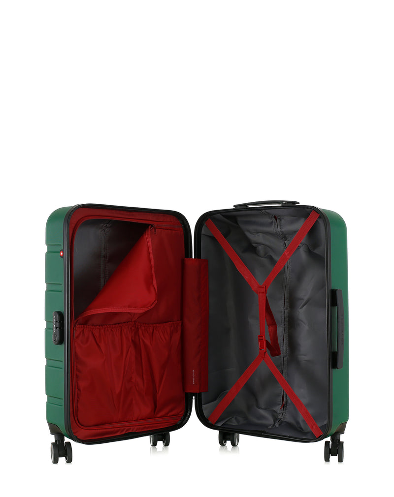 4er-Set Wochenendkoffer, Kabinenkoffer, XXS-Kabinenkoffer und AIGLE-Kosmetikkoffer