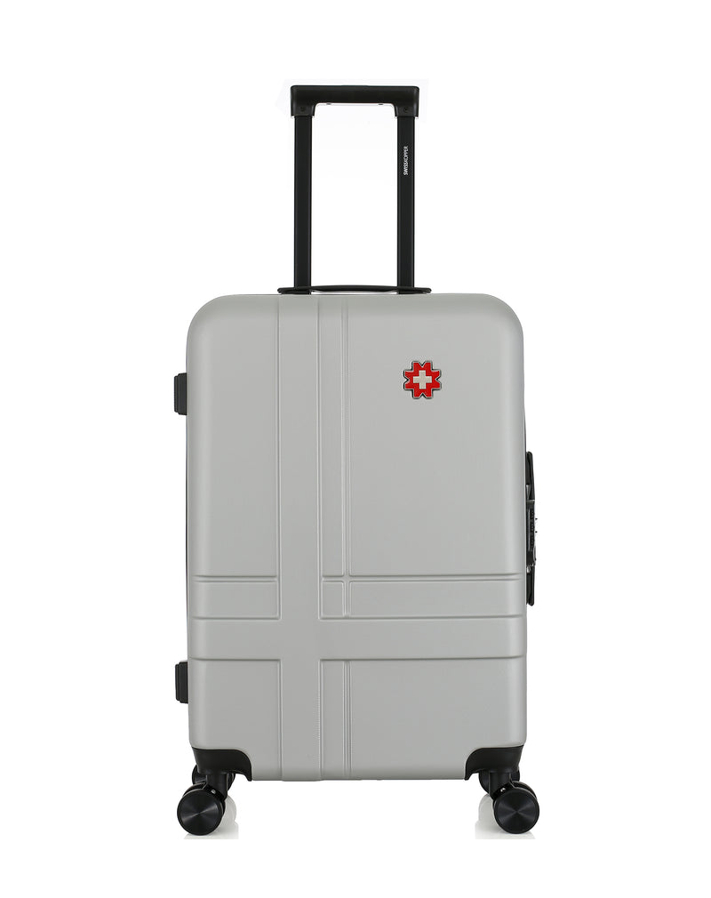 3er-Pack – Mittelgroßer Koffer, Kabinenkoffer und Kabinenkoffer XXS USTER 