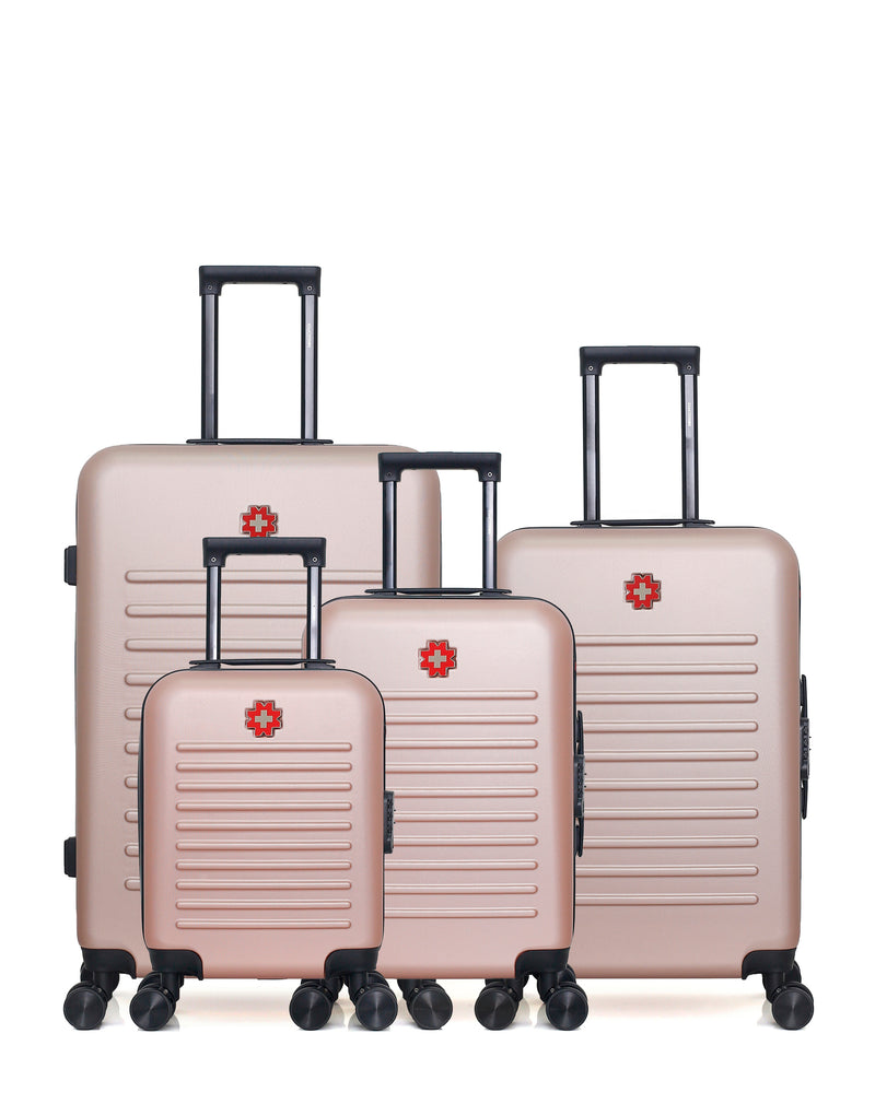 Lot de 4 valises grand format, weekend, cabine et cabine XXS WIL